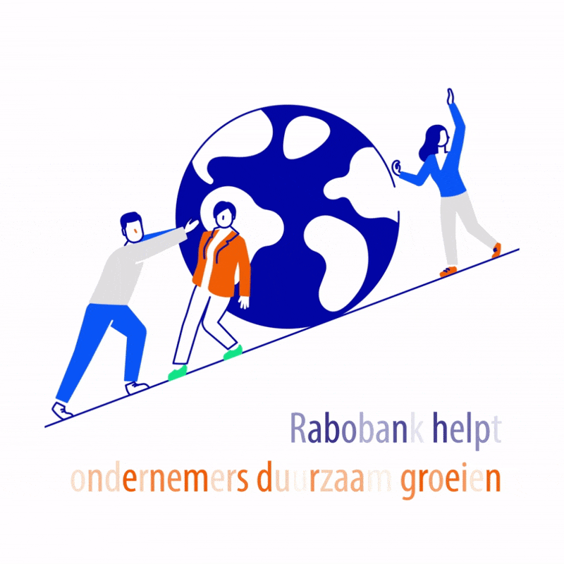 Rabobank - Animatie Ondernemersprijs - GIF - Hoge kwaliteit